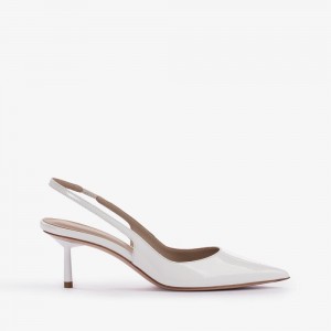 Le Silla BELLA SLINGBACK 60 mm Bianche | IT_LS57659