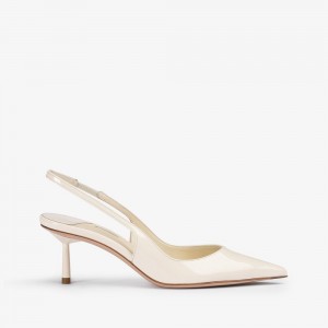 Le Silla BELLA SLINGBACK 60 mm Bianche | IT_LS48132