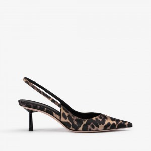 Le Silla BELLA SLINGBACK 60 mm Leopardate | IT_LS61578