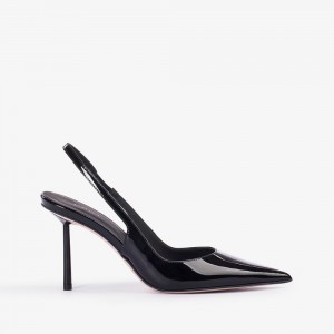 Le Silla BELLA SLINGBACK 80 mm Nere | IT_LS47506