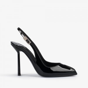 Le Silla CLIVAGE SLINGBACK 100 mm Nere | IT_LS34869