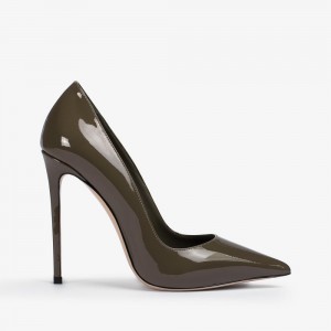 Le Silla EVA PUMP 120 mm Khaki Verdi | IT_LS22193