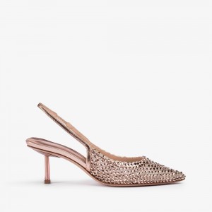 Le Silla GILDA SLINGBACK 60 mm Oro Rosa | IT_LS81175