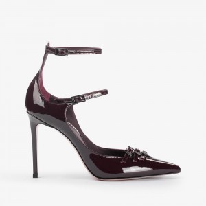 Le Silla MORGANA PUMP 100 mm Rosa Rosse | IT_LS72555