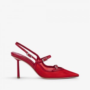 Le Silla MORGANA SLINGBACK 80 mm Rosse | IT_LS26699