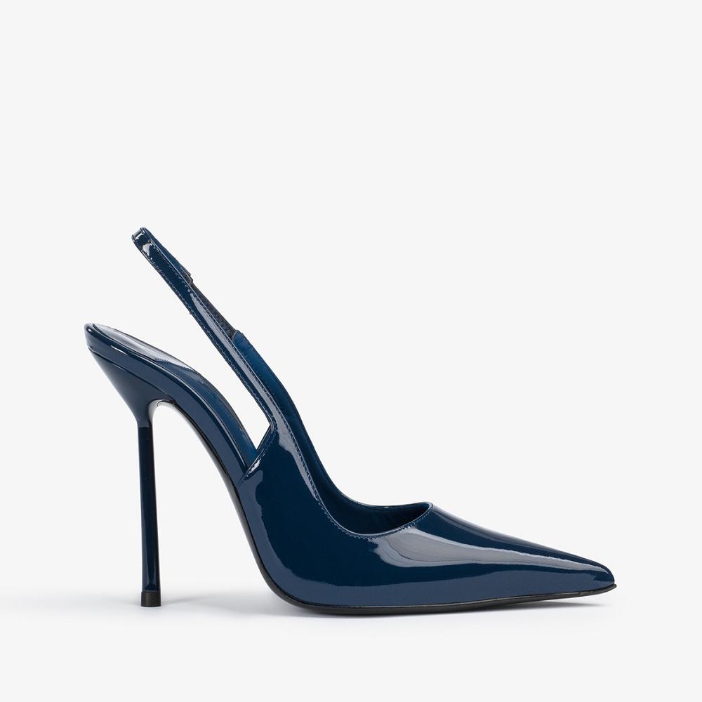 Le Silla BELLA SLINGBACK 120 mm Blu | IT_LS64612