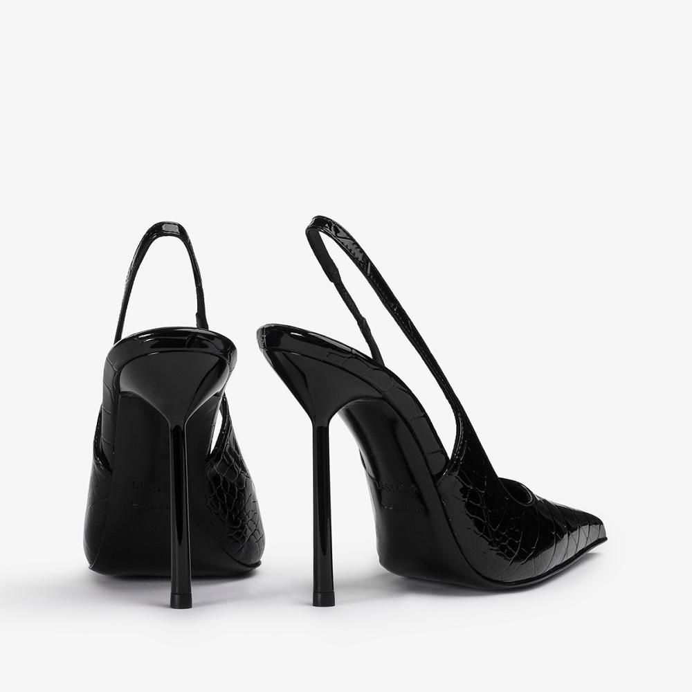 Le Silla BELLA SLINGBACK 120 mm Nere | IT_LS38989