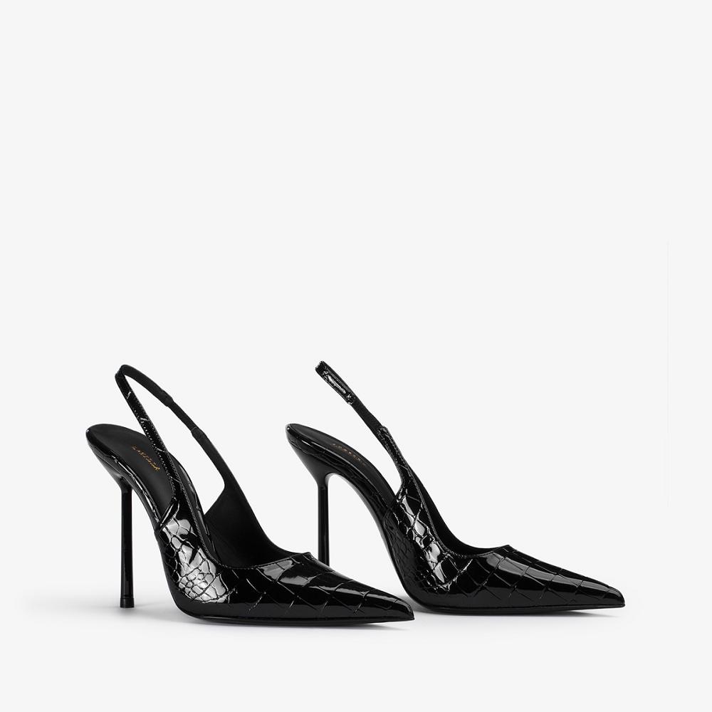 Le Silla BELLA SLINGBACK 120 mm Nere | IT_LS79219