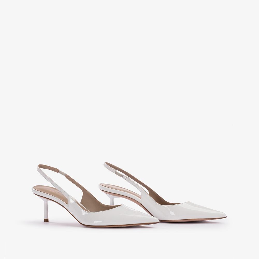 Le Silla BELLA SLINGBACK 60 mm Bianche | IT_LS70456