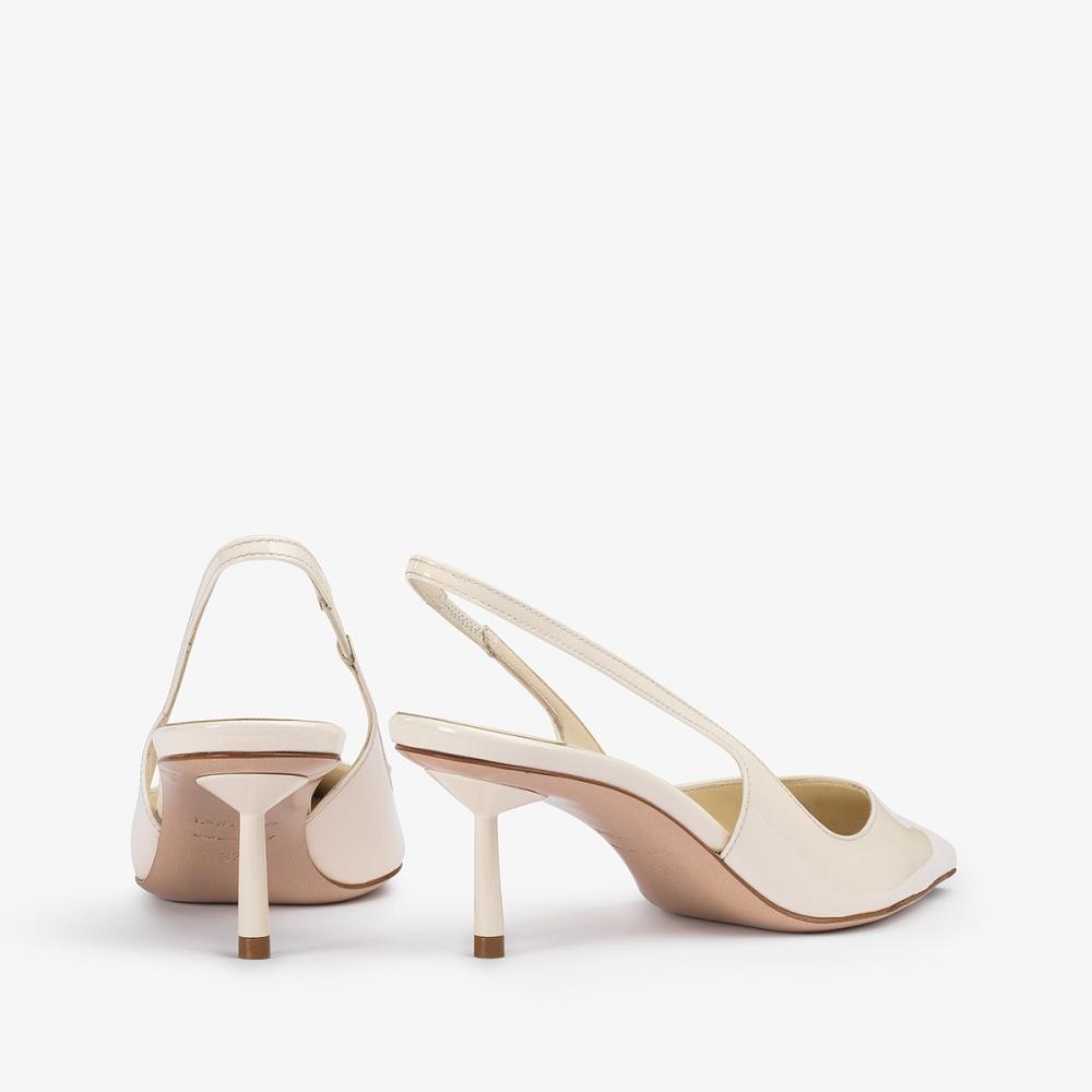 Le Silla BELLA SLINGBACK 60 mm Bianche | IT_LS58130