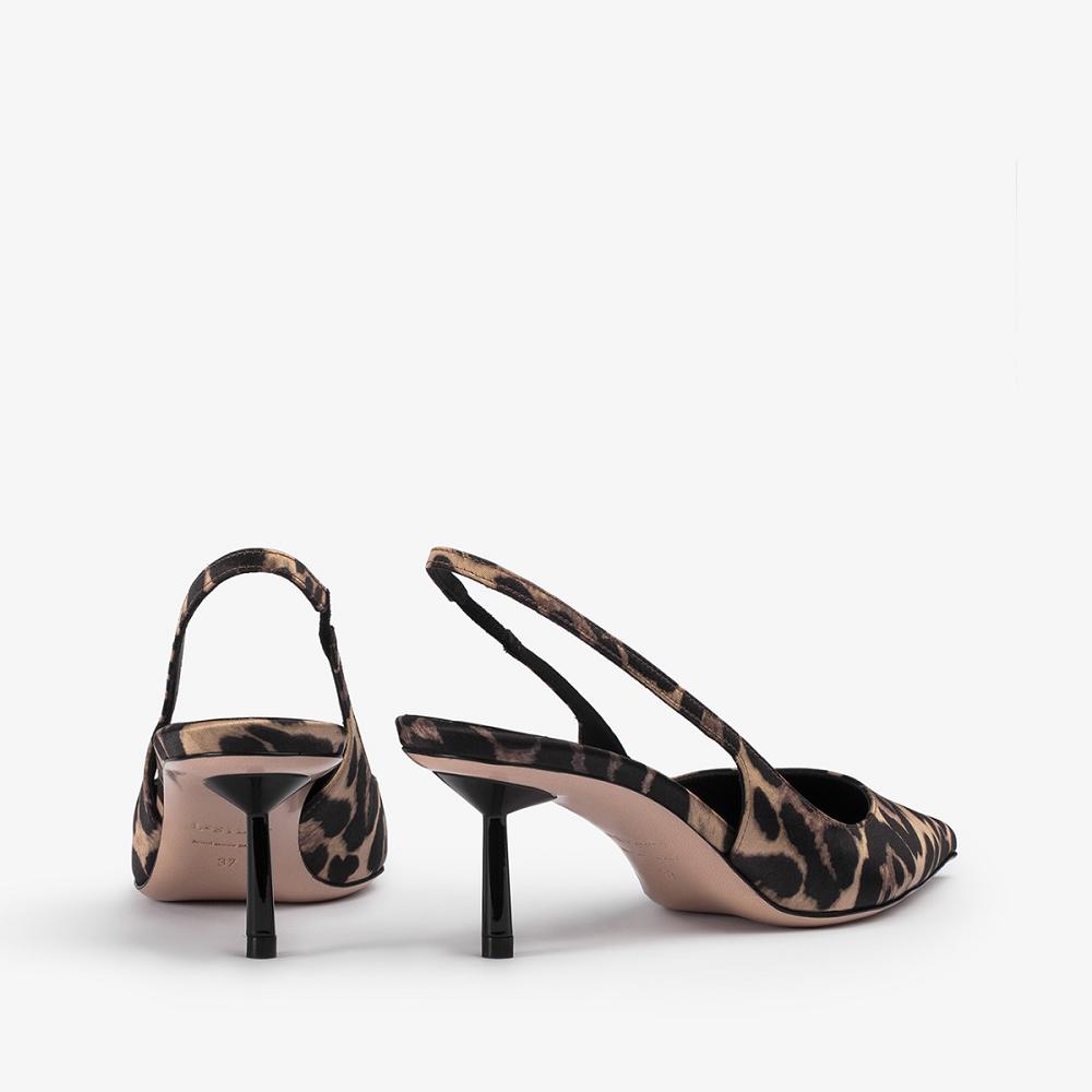 Le Silla BELLA SLINGBACK 60 mm Leopardate | IT_LS88319