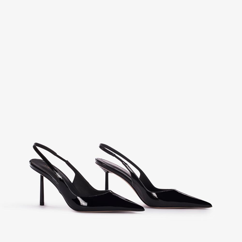 Le Silla BELLA SLINGBACK 80 mm Nere | IT_LS47506