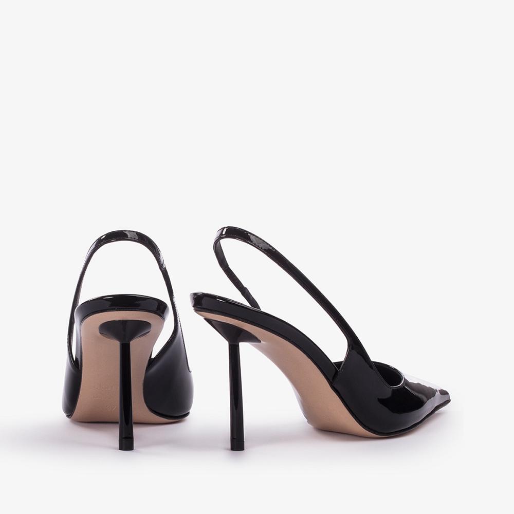 Le Silla BELLA SLINGBACK 80 mm Nere | IT_LS47506