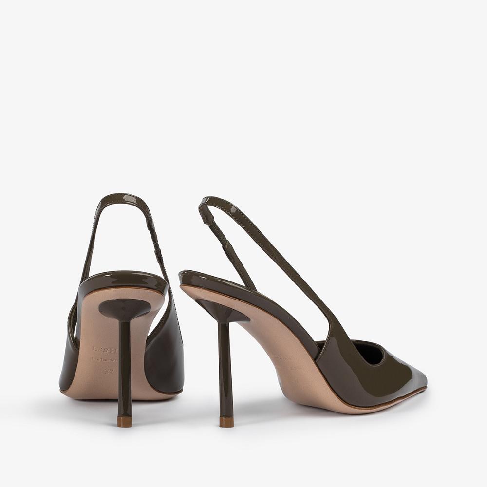 Le Silla BELLA SLINGBACK 80 mm Verdi | IT_LS50491