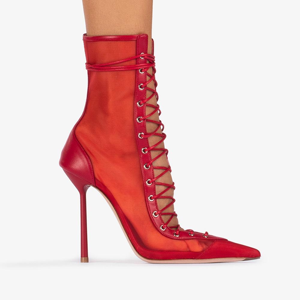 Le Silla COLETTE ANKLE BOOT 120 mm Rosse | IT_LS93142