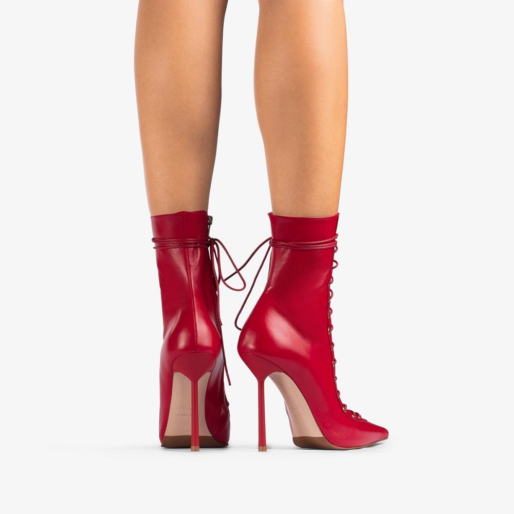 Le Silla COLETTE ANKLE BOOT 120 mm Rosse | IT_LS68686