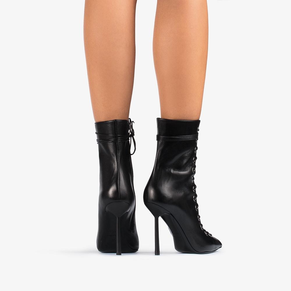 Le Silla COURTNEY ANKLE BOOT 100 mm Nere | IT_LS13275