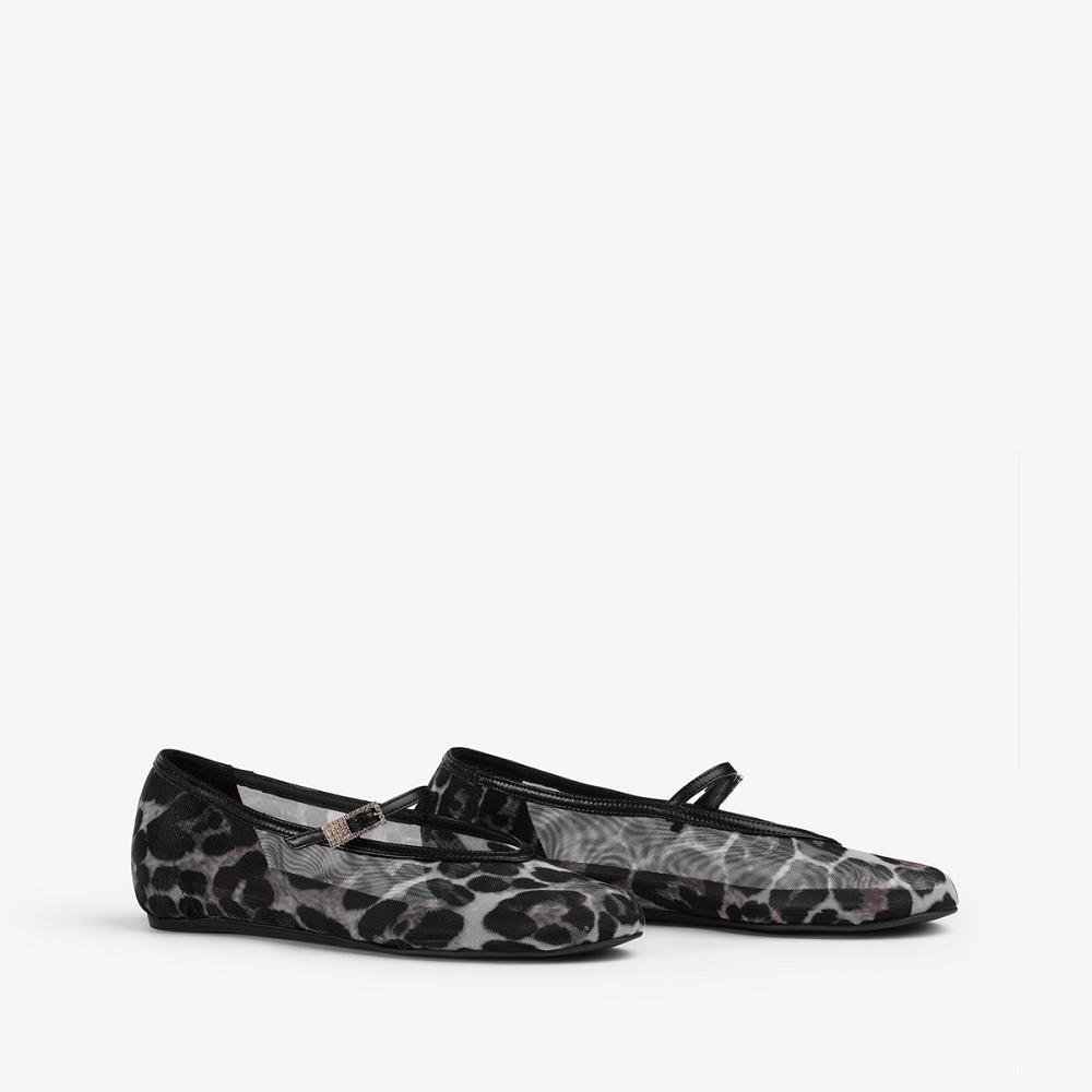 Le Silla DANIELLE BALLET FLAT Nere Leopardate | IT_LS73603