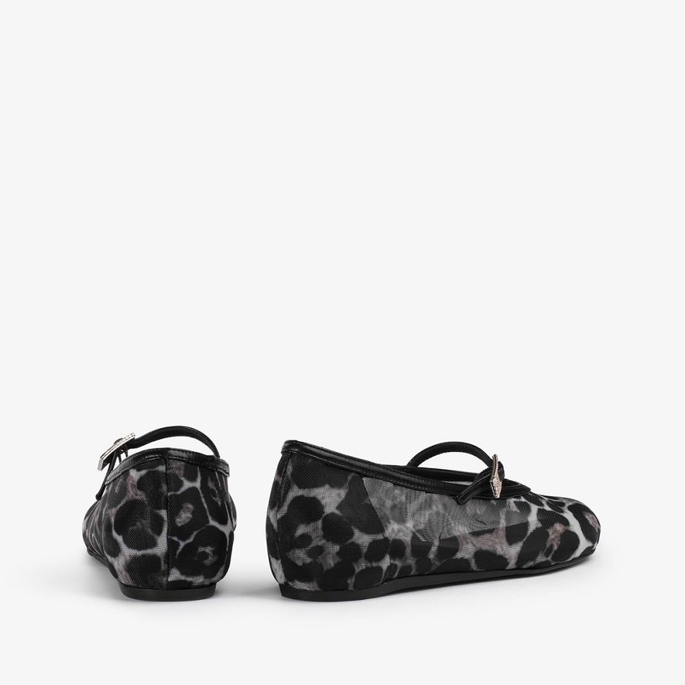 Le Silla DANIELLE BALLET FLAT Nere Leopardate | IT_LS73603