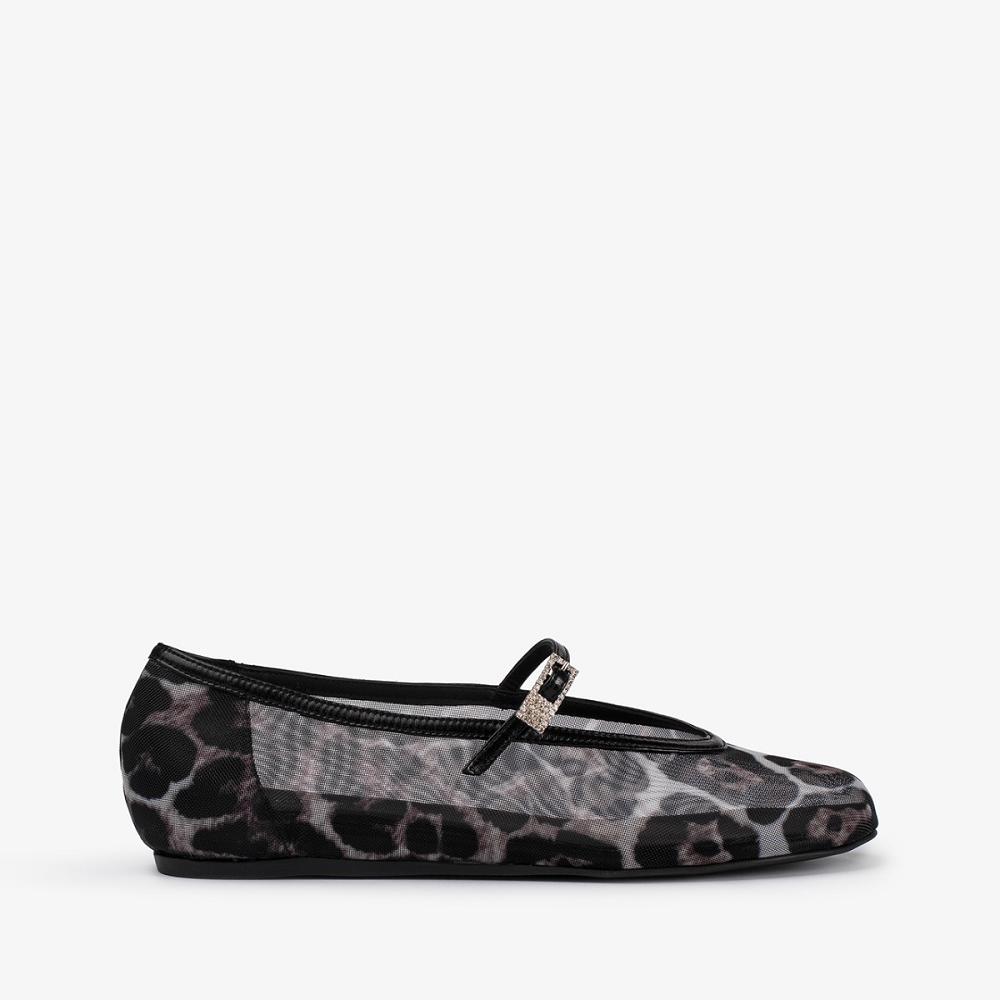 Le Silla DANIELLE BALLET FLAT Nere Leopardate | IT_LS73603