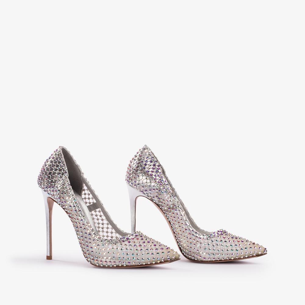 Le Silla GILDA PUMP 120 mm Argento | IT_LS65078