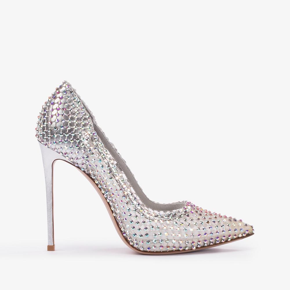 Le Silla GILDA PUMP 120 mm Argento | IT_LS65078