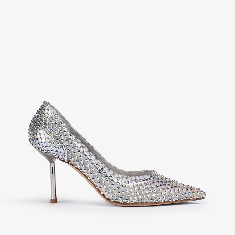 Le Silla GILDA PUMP 80 mm Argento | IT_LS36002