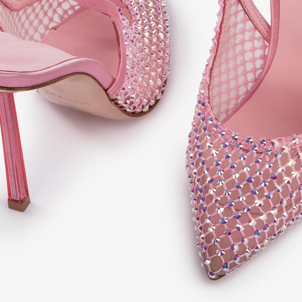 Le Silla GILDA SLINGBACK 100 mm Rosa | IT_LS33252