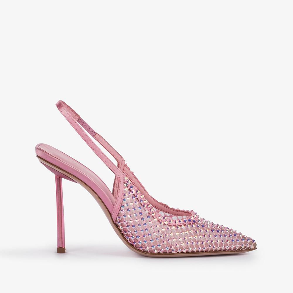 Le Silla GILDA SLINGBACK 100 mm Rosa | IT_LS33252