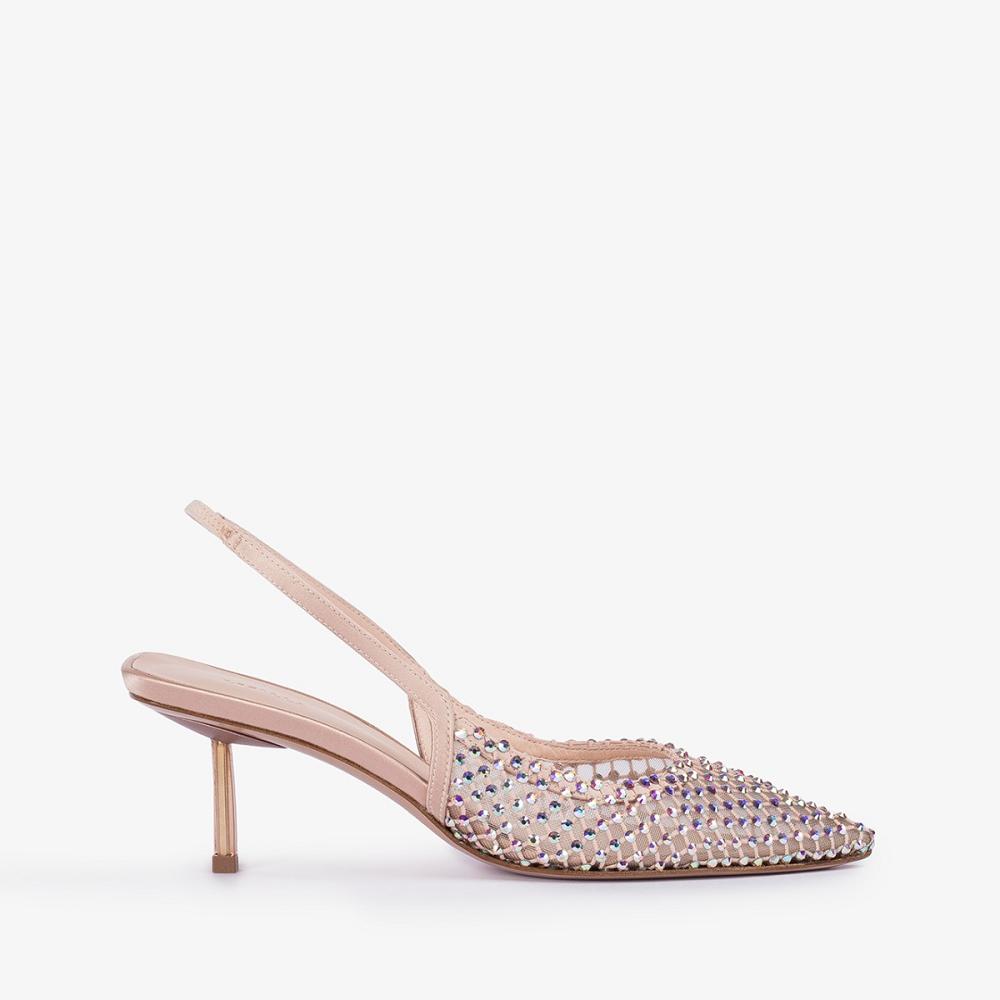 Le Silla GILDA SLINGBACK 60 mm Tanno Beige | IT_LS90330