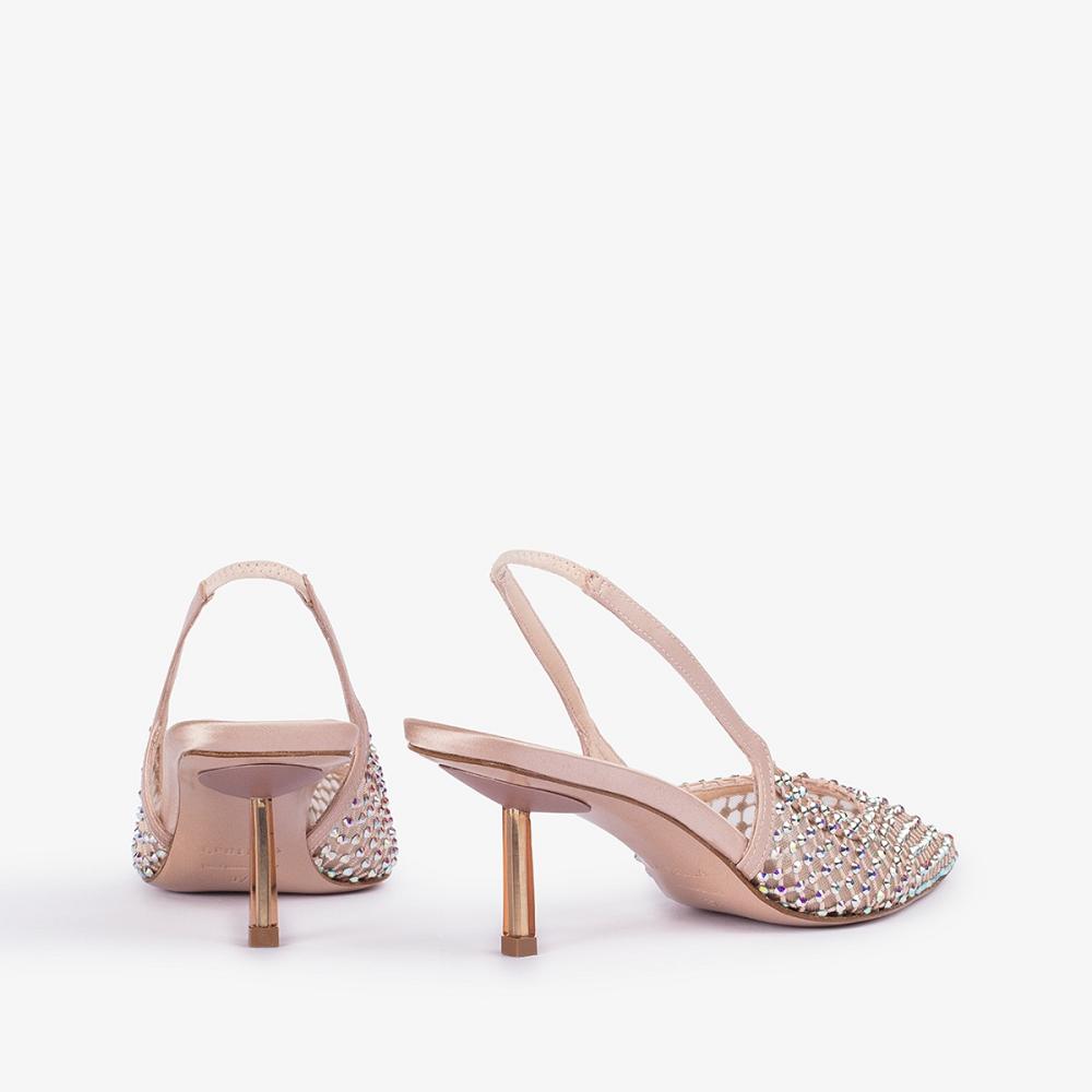 Le Silla GILDA SLINGBACK 60 mm Tanno Beige | IT_LS75969