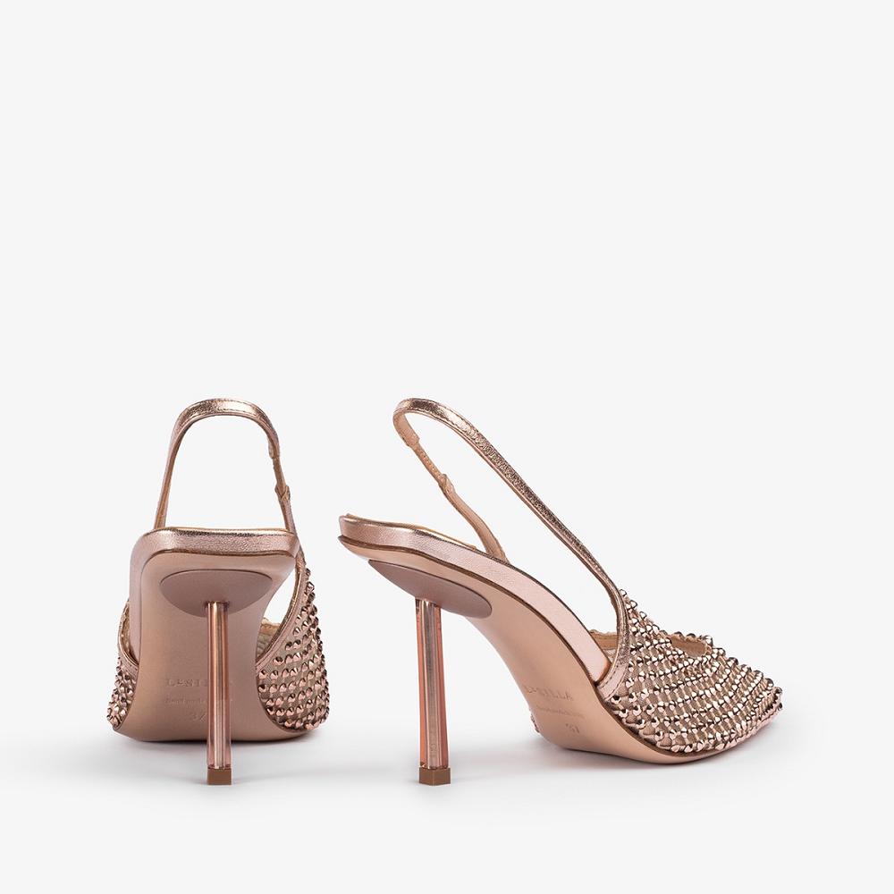 Le Silla GILDA SLINGBACK 80 mm Rosa | IT_LS68173