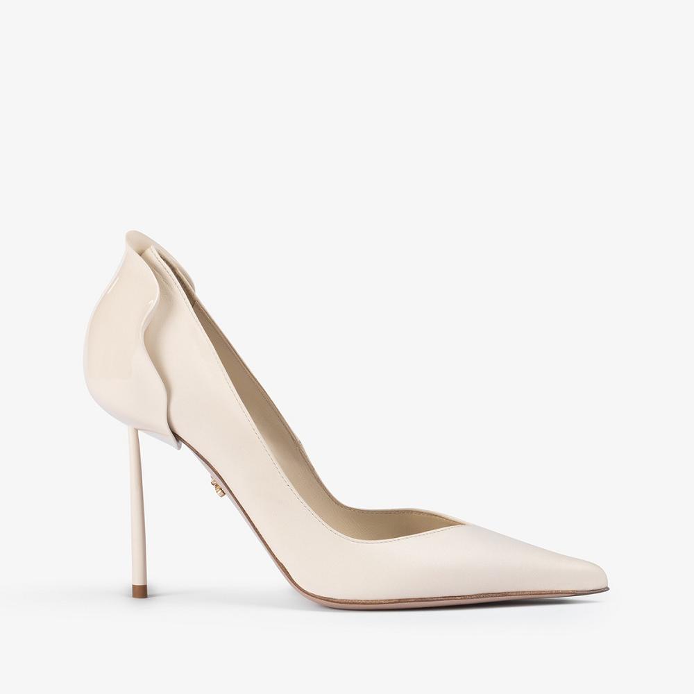 Le Silla LES NUANCES PETALO PUMP 100 mm Bianche | IT_LS92636