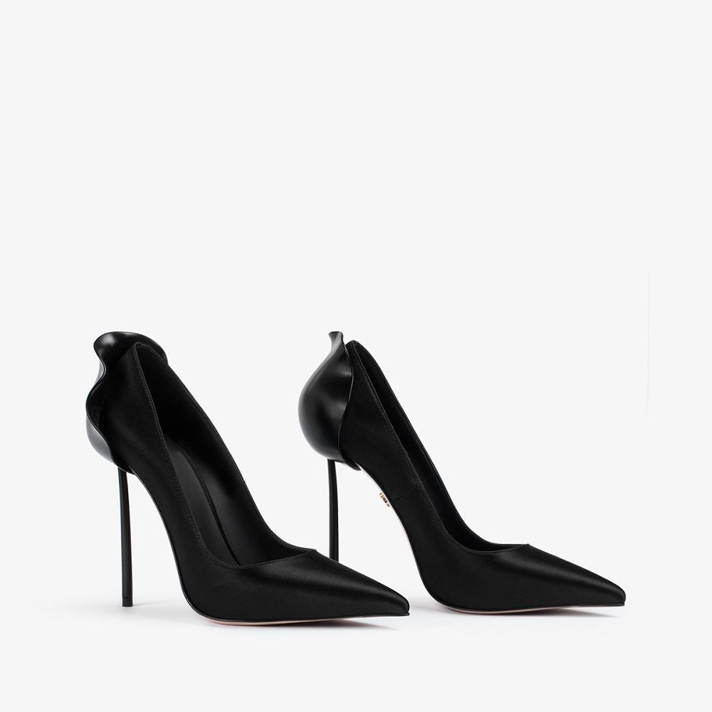 Le Silla LES NUANCES PETALO PUMP 120 mm Nere | IT_LS92335