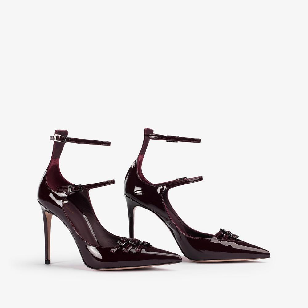 Le Silla MORGANA PUMP 100 mm Rosa Rosse | IT_LS72555