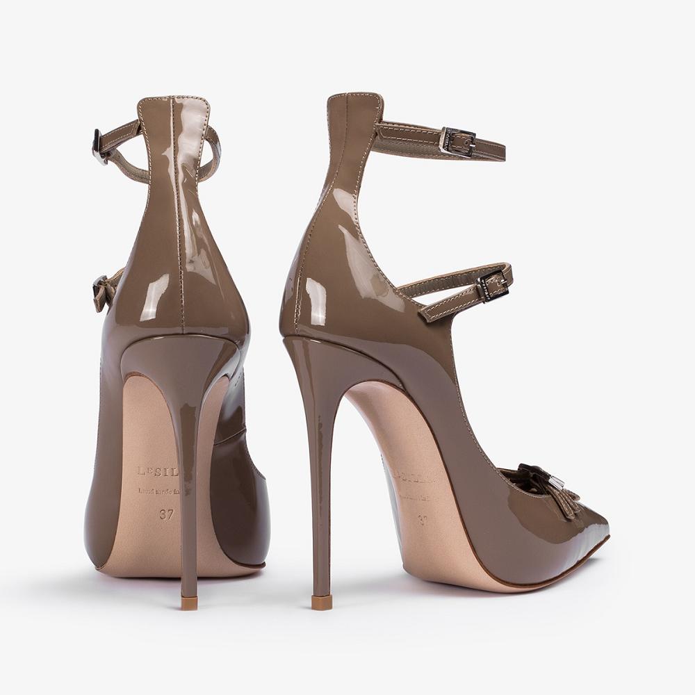 Le Silla MORGANA PUMP 120 mm Grigie | IT_LS94825