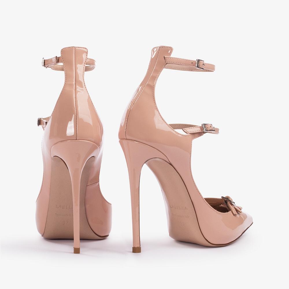 Le Silla MORGANA PUMP 120 mm Tanno Beige | IT_LS63809