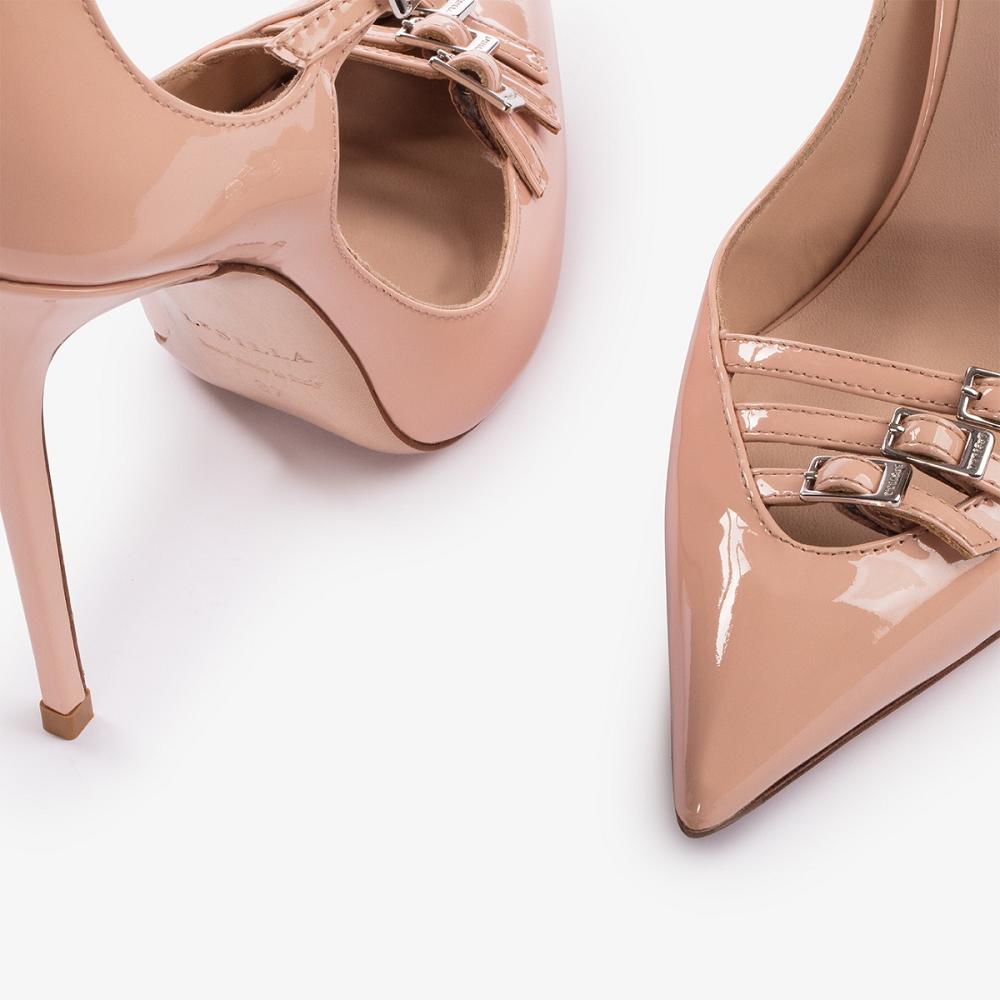 Le Silla MORGANA PUMP 120 mm Tanno Beige | IT_LS63809