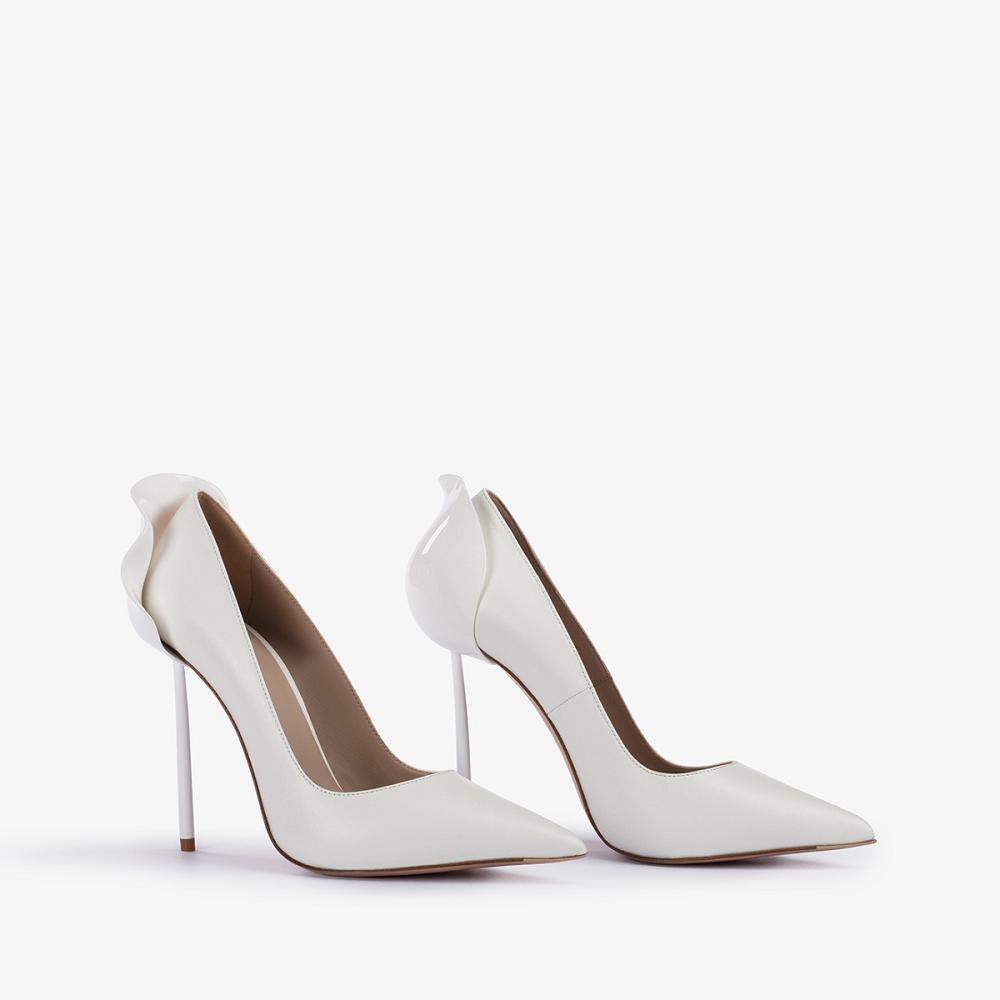 Le Silla PETALO PUMP 120 mm Bianche | IT_LS35843