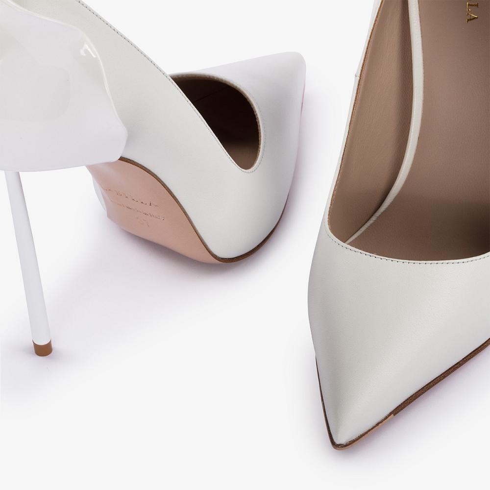 Le Silla PETALO PUMP 120 mm Bianche | IT_LS35843