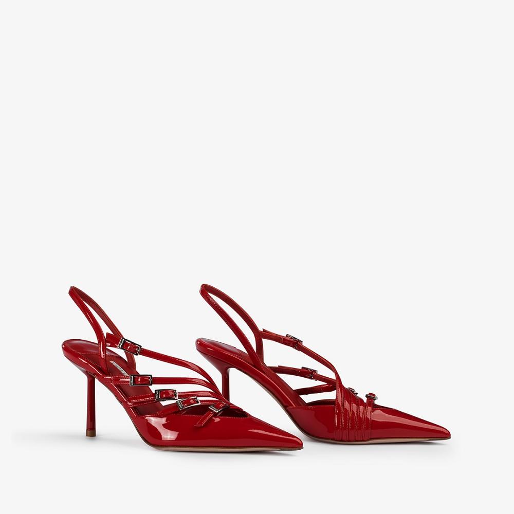 Le Silla SCARLET SLINGBACK 80 mm Rosse | IT_LS86467