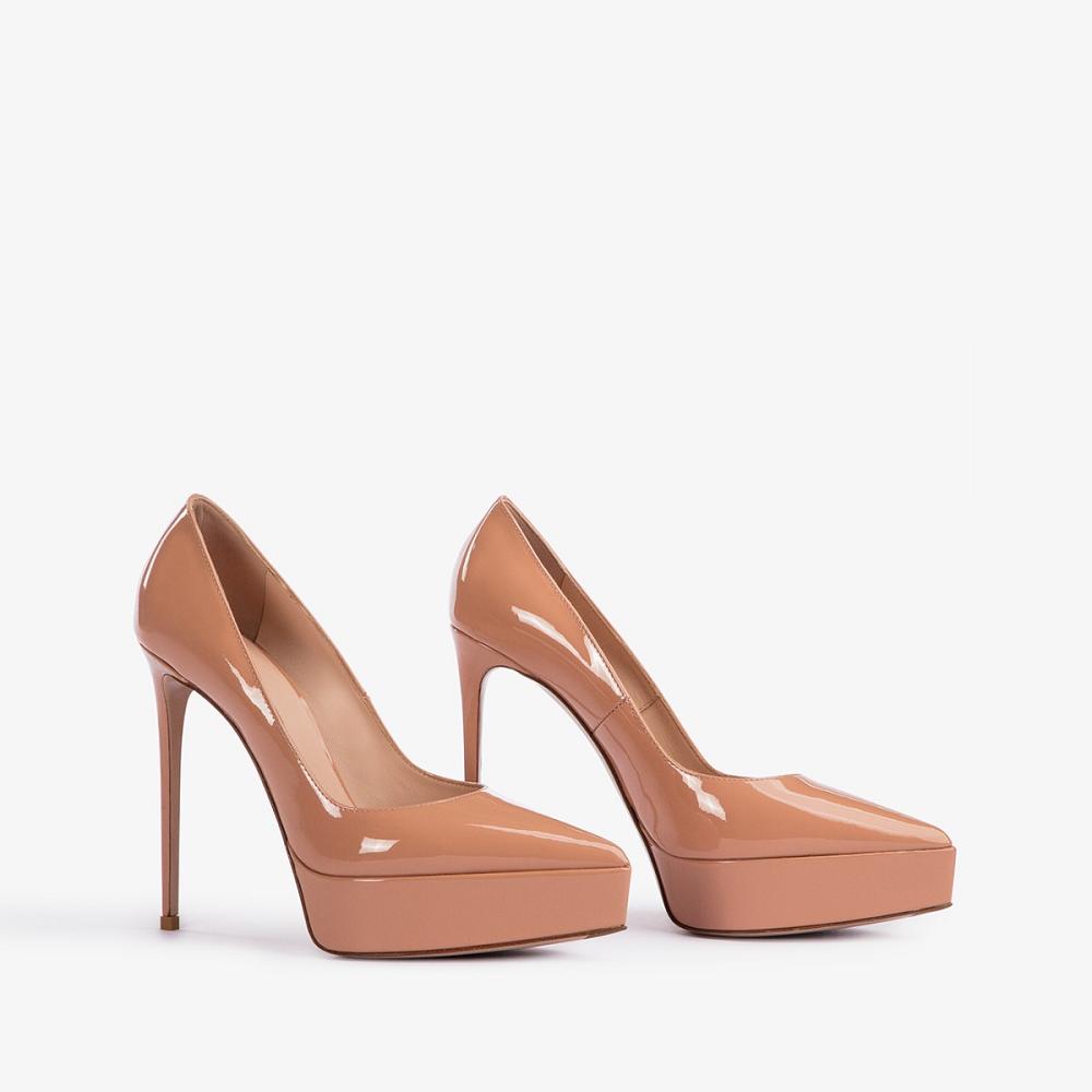 Le Silla UMA PUMP 140 mm Beige | IT_LS35099