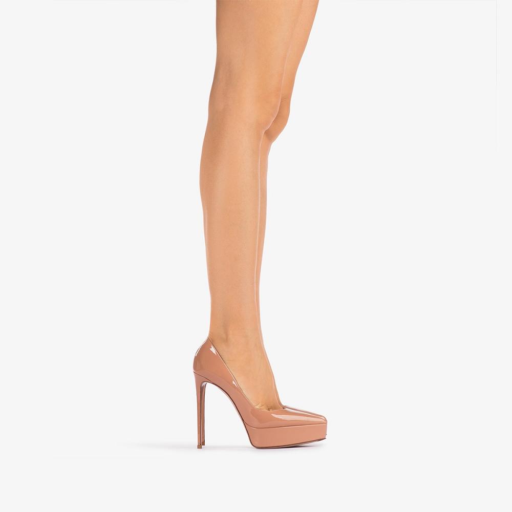 Le Silla UMA PUMP 140 mm Beige | IT_LS35099