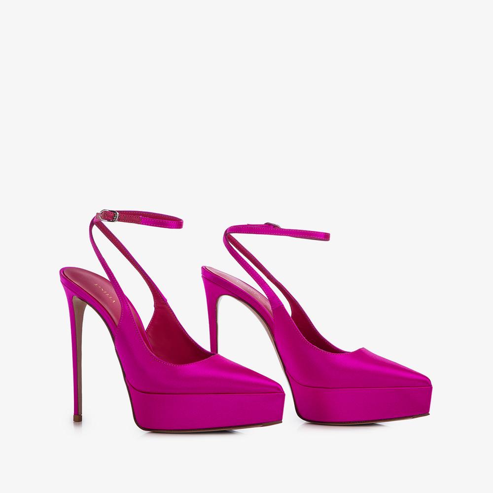 Le Silla UMA SLINGBACK 140 mm Fucsia | IT_LS47573