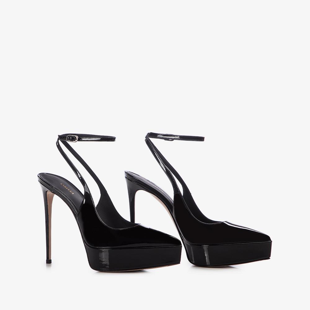 Le Silla UMA SLINGBACK 140 mm Nere | IT_LS20721