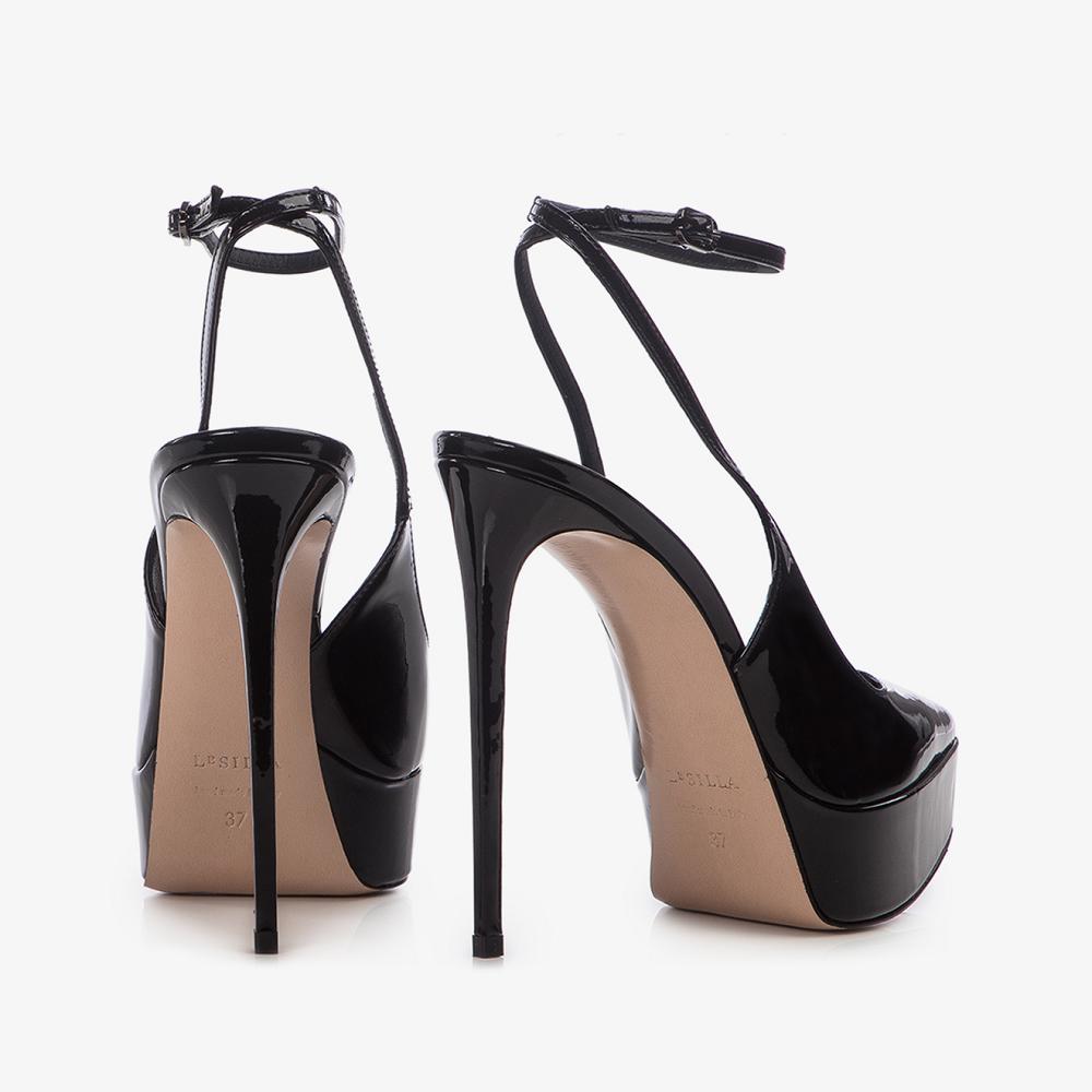 Le Silla UMA SLINGBACK 140 mm Nere | IT_LS15360