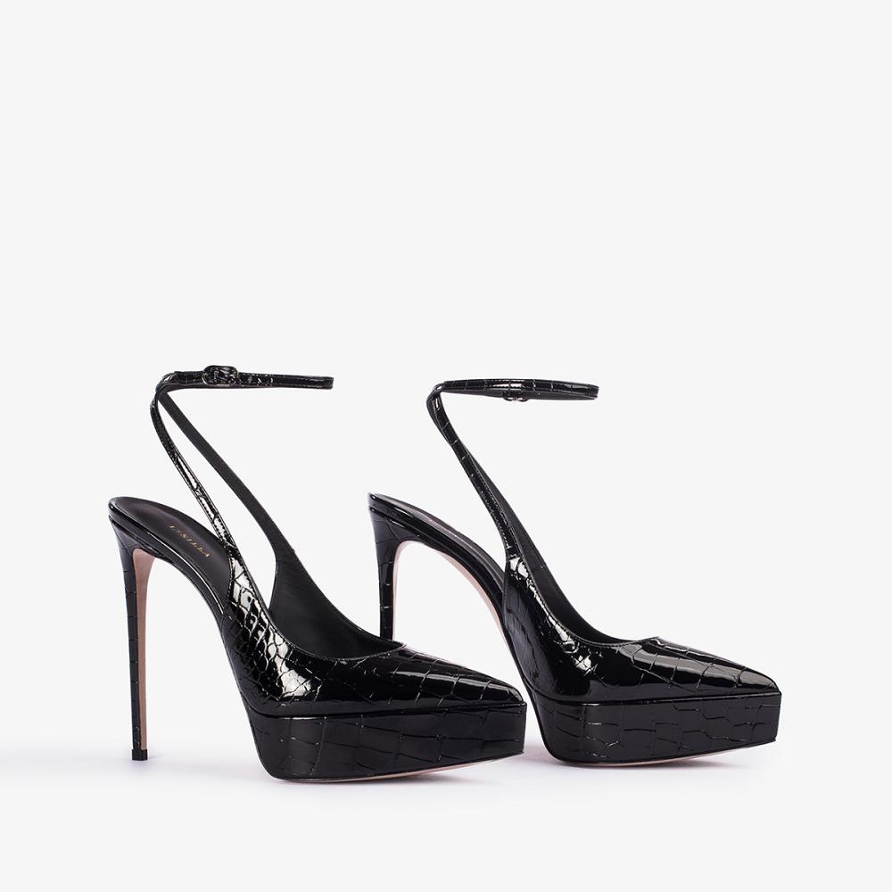 Le Silla UMA SLINGBACK 140 mm Nere | IT_LS86875