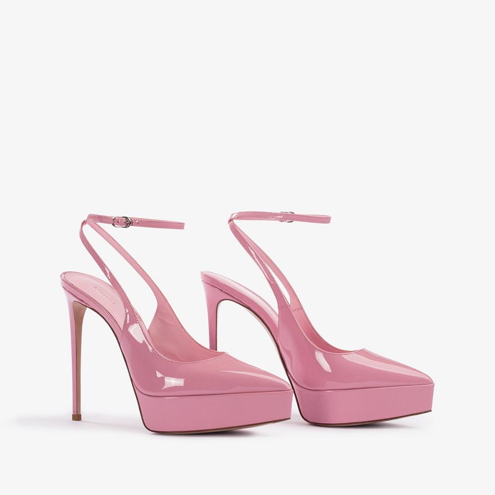 Le Silla UMA SLINGBACK 140 mm Rosa | IT_LS69711